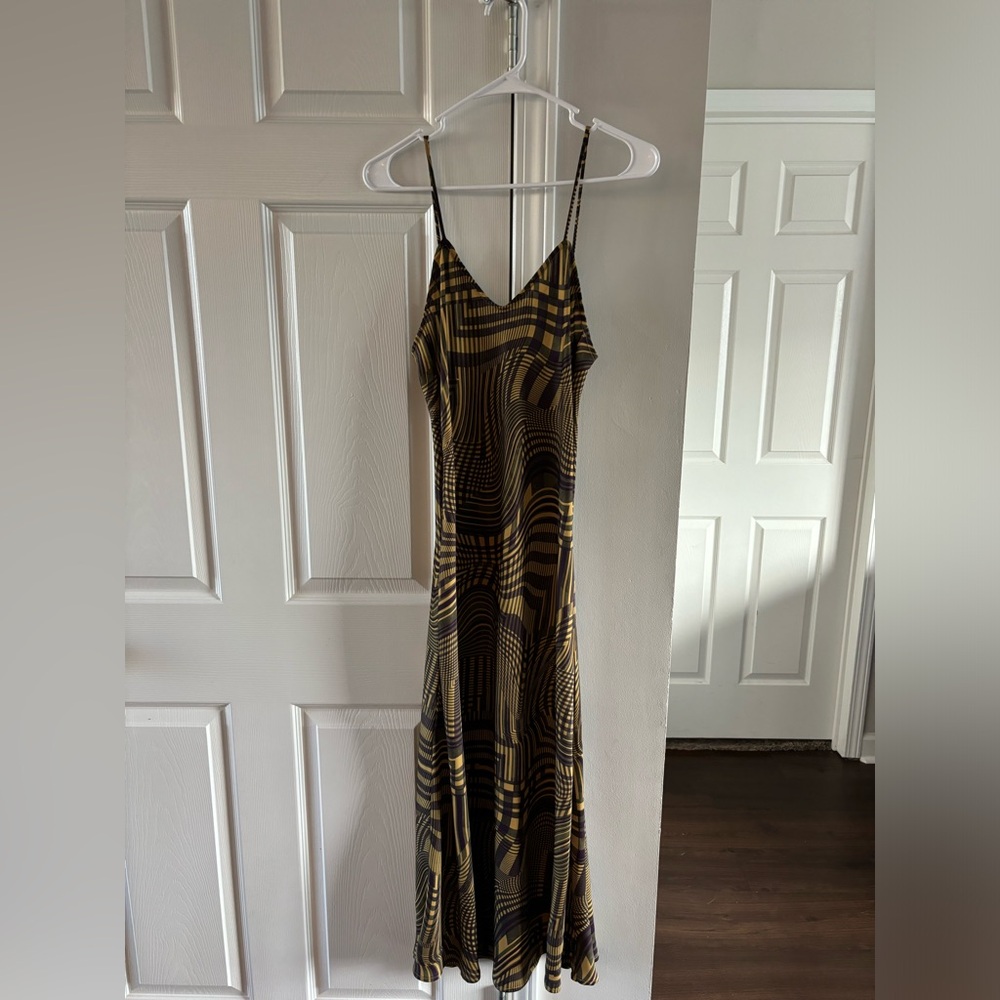 RESA slip dress in color “cluelesss”